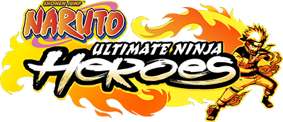 Naruto Ultimate Ninja Heroes logo for PSP